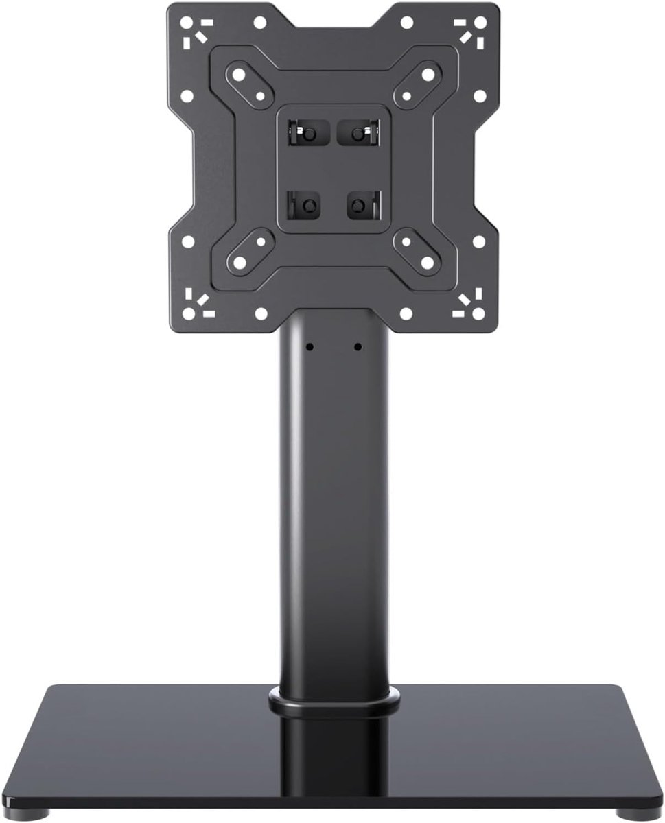 TV Stand voor 23-55 inch - Hoogte verstelbaar - Universele tilt functie - Geschikt voor LCD/LED/OLED - SnelShoppen
