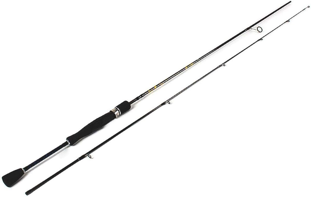 Kinky Light Spinhengel - Hoogwaardige Carbon Hengel - Voor Roofvissen op Forel, Baars en Snoek - Optimale Controle en Gevoeligheid - Comfortabele Grip - Verbeter je Visavonturen!
