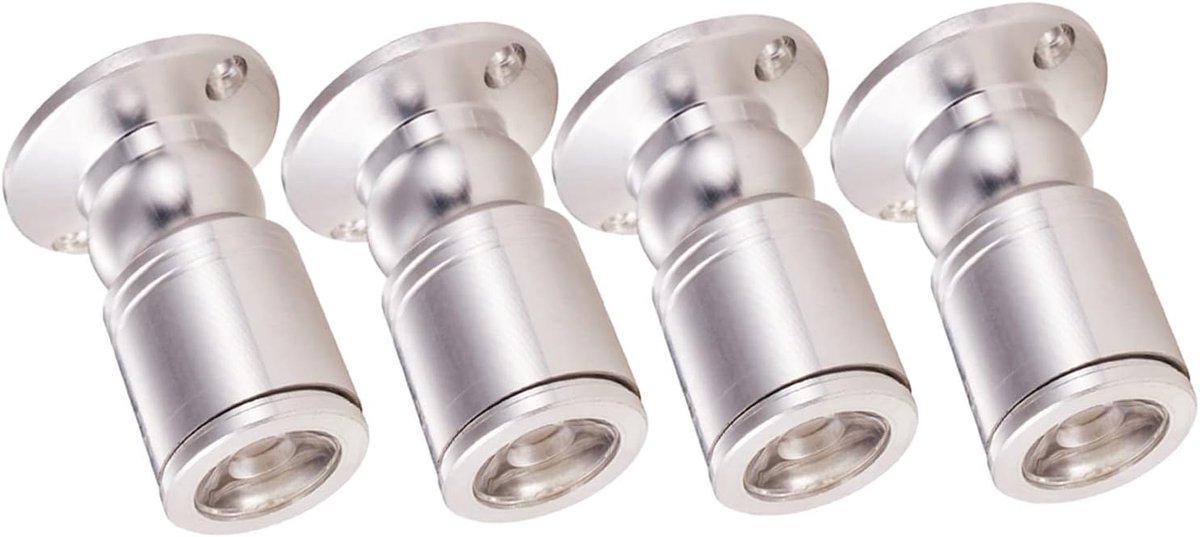 Plafondspots 3W mini opbouwspot warm wit voor glazen vloeren vitrines meubelverlichting