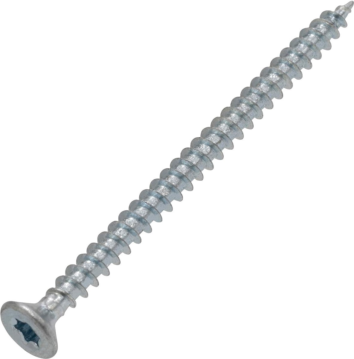 - C68239 - Set van 100 parkers voor hout met verzonken kop Ø4x60 mm met TX steruitsparing - in verzinkt staal