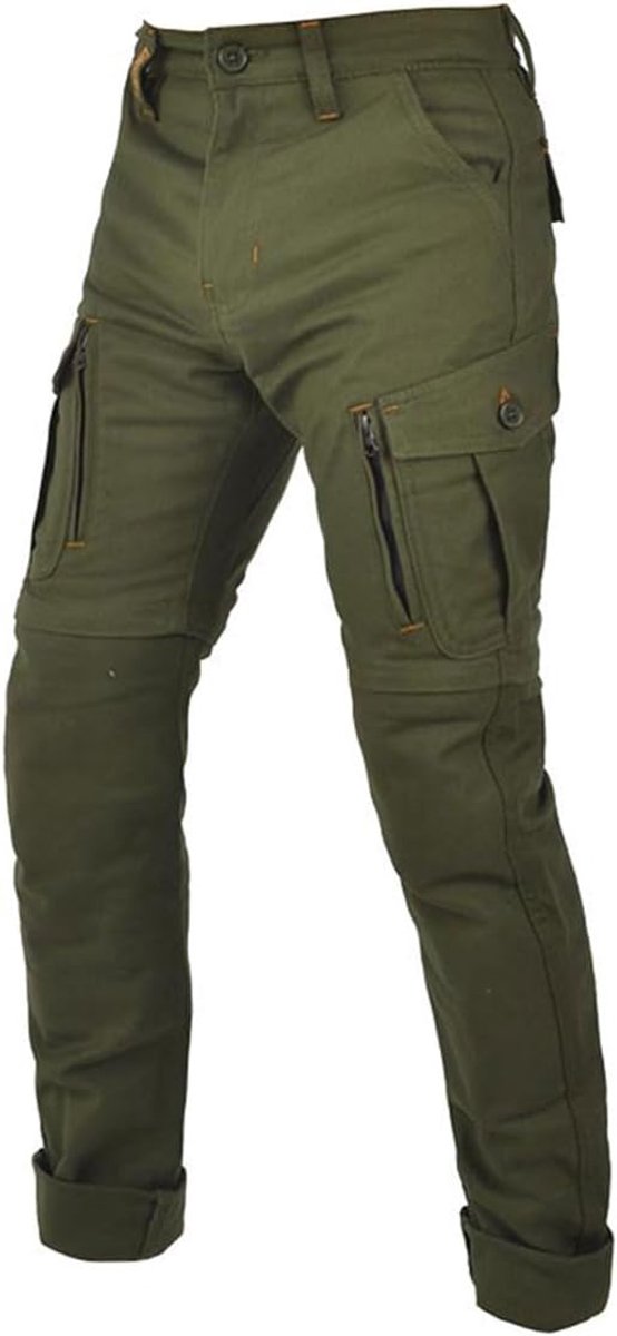 - Motorbroek voor heren - Air III Man - met afneembare pijpen - met afneembare beschermers op knieën en heupen.