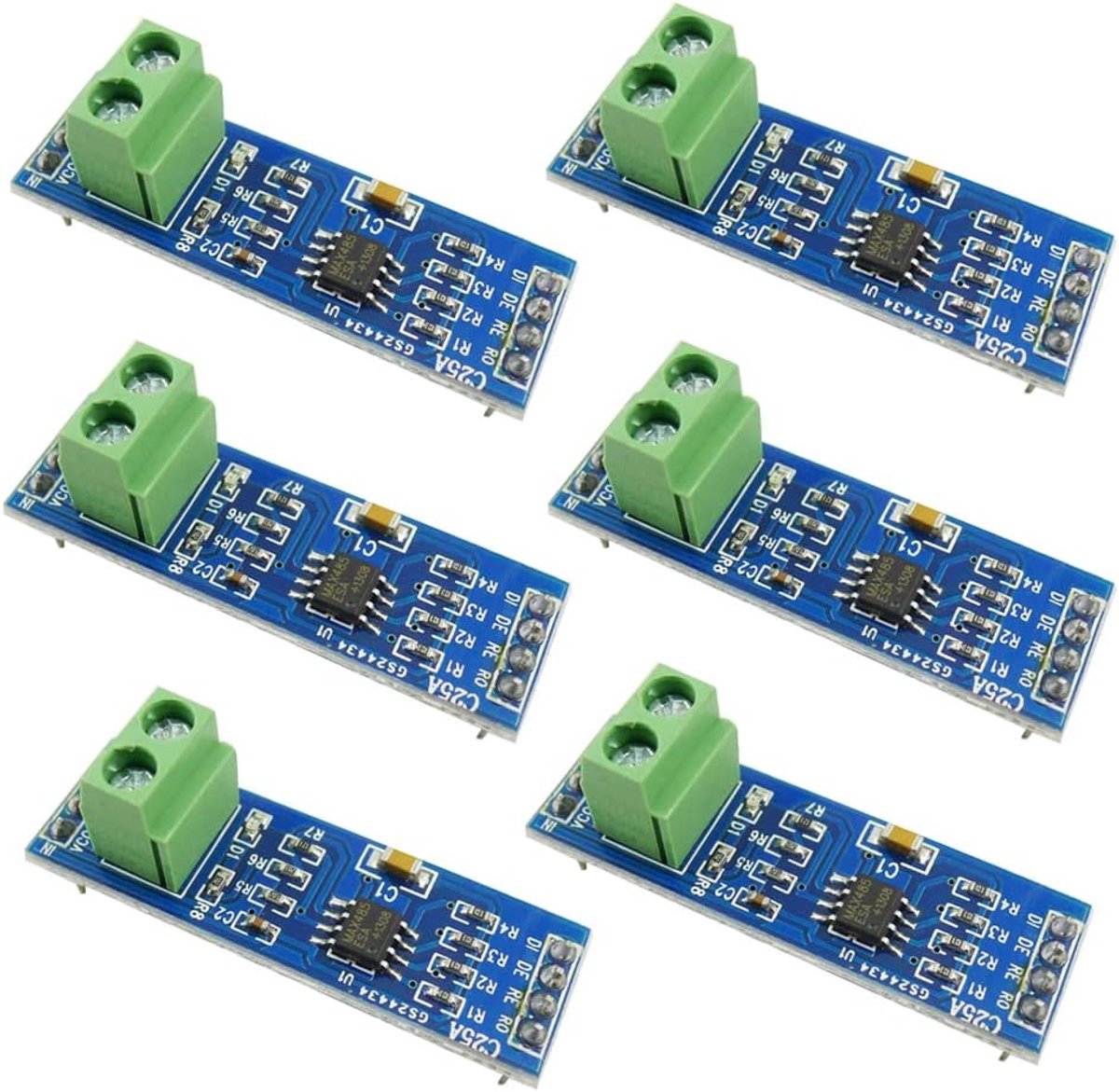 6 STKS 5V MAX485 TTL naar RS485 converter module board voor Arduino