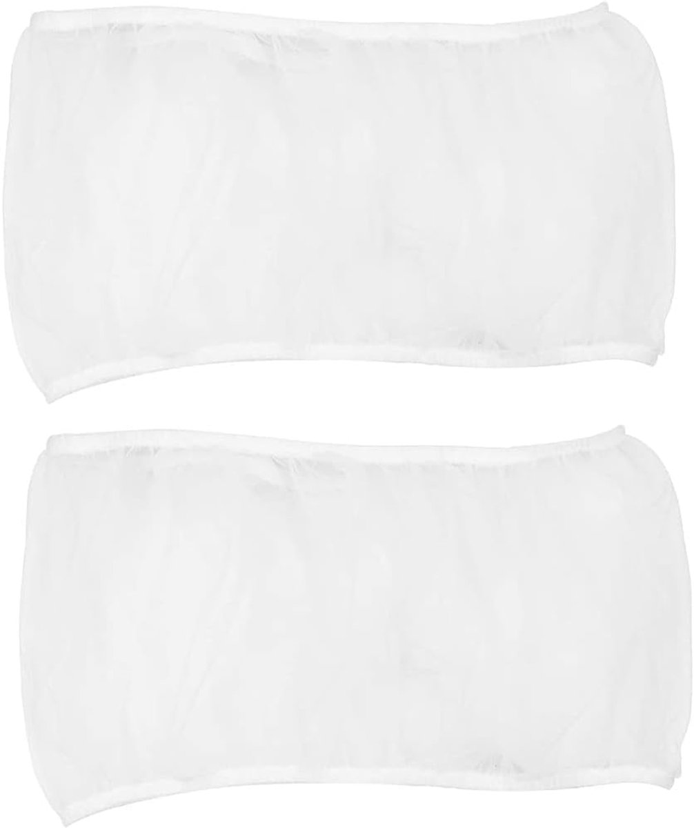 2 STKS Afdekking voor vogelkooi, Nylon Net Guard, Papegaaienkooi mesh Rok, Verstelbare Zaadvanger, Universele mesh Cover, Wit