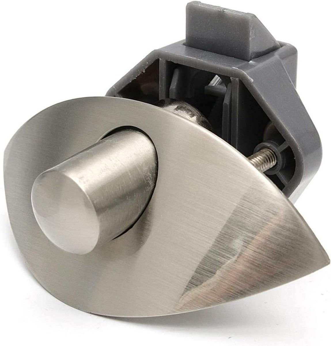 Zinklegering Half Moon handvat Push Lock vergrendelingsknop caravan RV kast lade slot