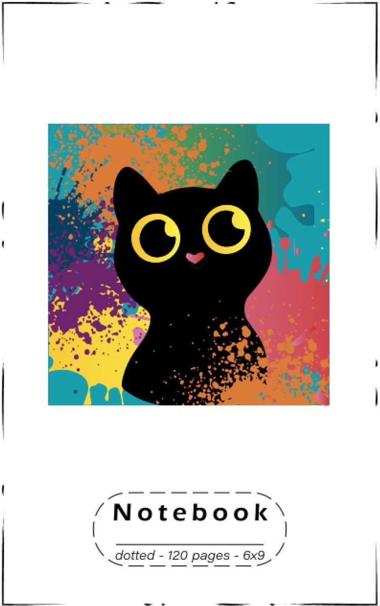 Notebook A5 - softcover - met stippen en paginanummers - perfect voor notities - ShopVlot