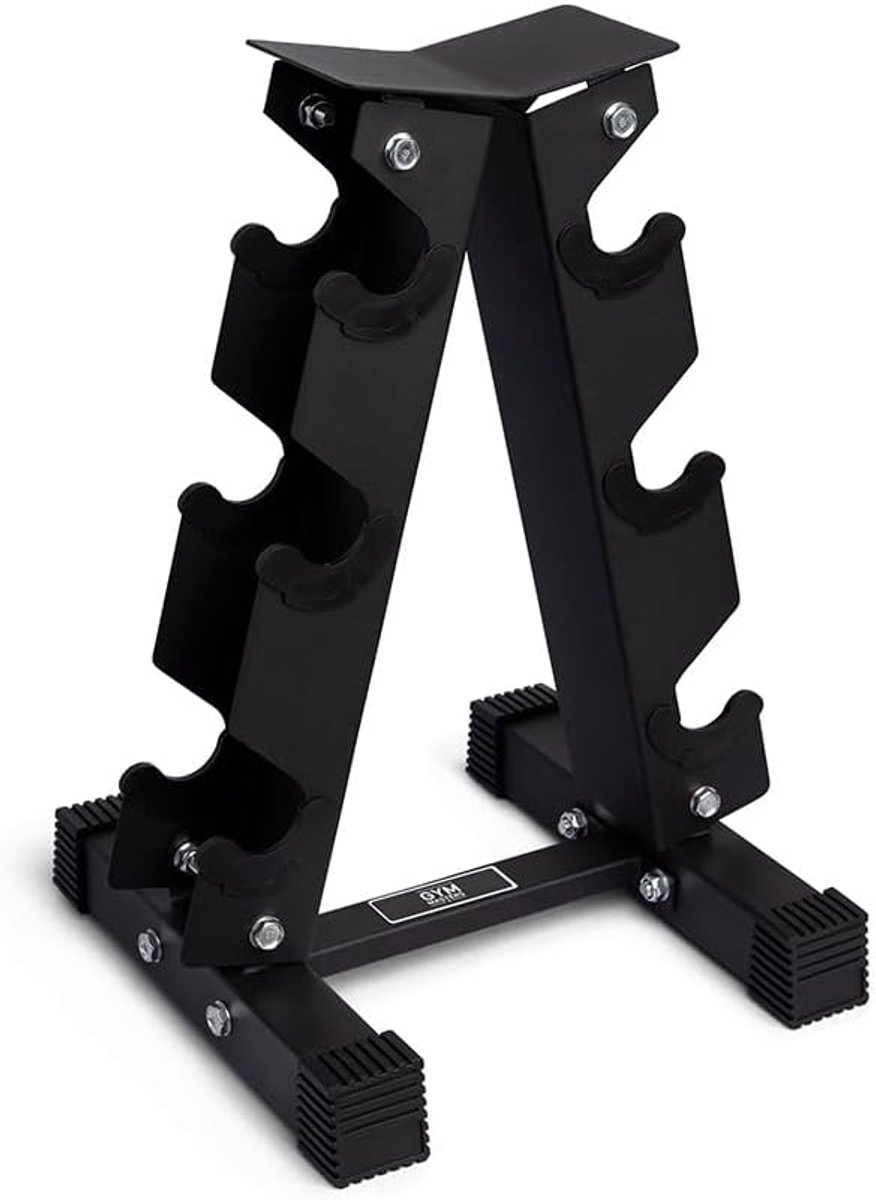 Dumbbell Stand voor Hexa Dumbbells - 50 mm - Stabiele opslag - Ruimtebesparend voor thuisgym - ShopVlot