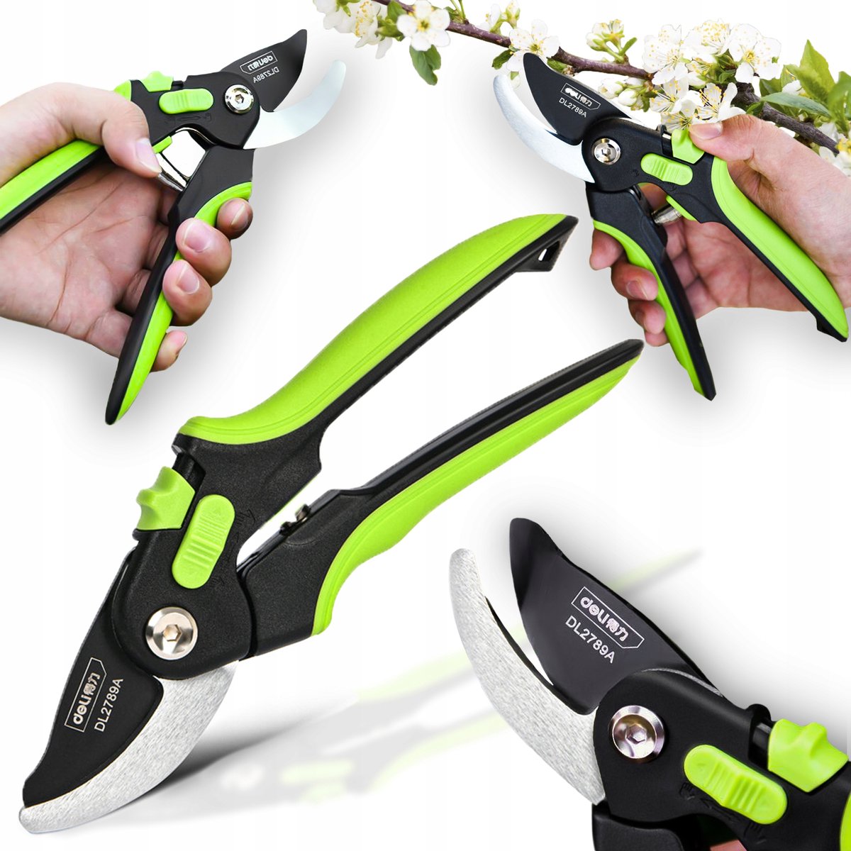 Lichte Snoeischaar 21cm - Scherpe Hand Snoeischaar voor Tuin