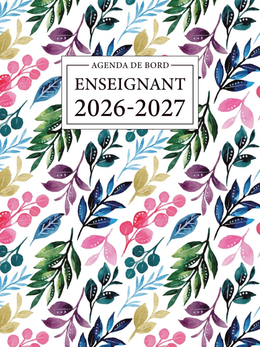 Agenda de bord A4 - 2026/2027 - Voor docenten - Handig voor lesplanning - ShopVlot