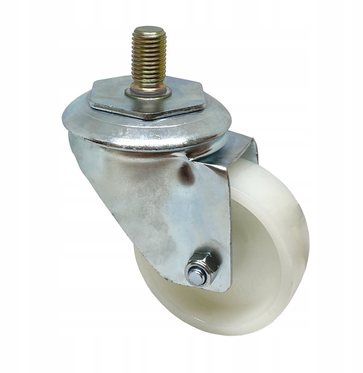 Zwenkwiel Polyamide 80mm, 120kg, M16x30 bout