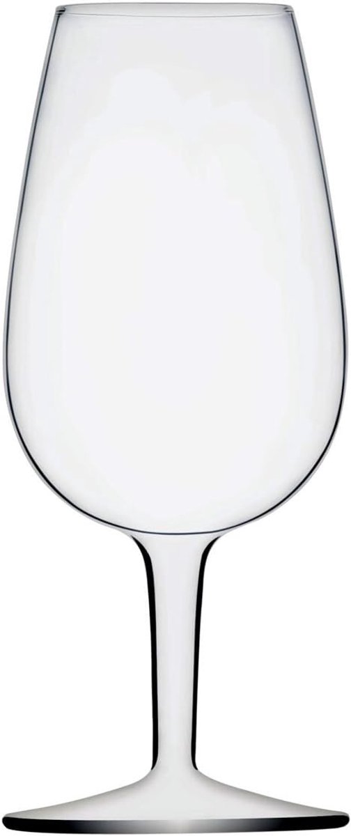 SnelShoppen - 6 ISO Wijnproefglazen 21,5cl - Onbreekbaar, Vaatwasmachinebestendig, Ultrahelder Glas - Ideaal voor Wijnproeverijen, Seminars en Eveneme