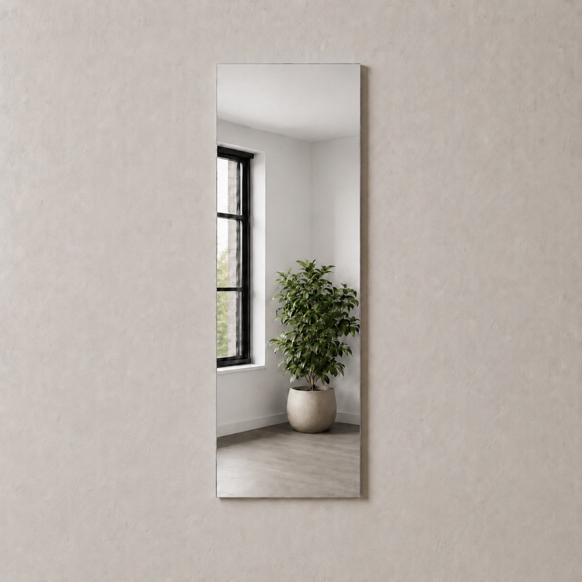 Rechthoekige spiegel - 500 x 700 mm - Verzilverd - Zonder montageset - In Nederland Geproduceerd - Top Kwaliteit Wandspiegel Zonder Lijst