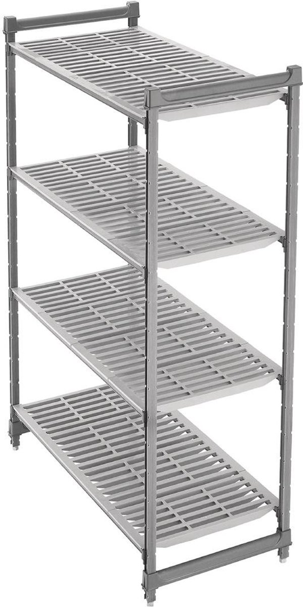 Cambro stelling 183cm hoog 4 planken - 54cm diep - 91,5cm breed