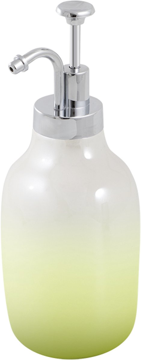 Merkloos Perlmoeder Keramiek Zeepdispenser - Elegant in Uniek