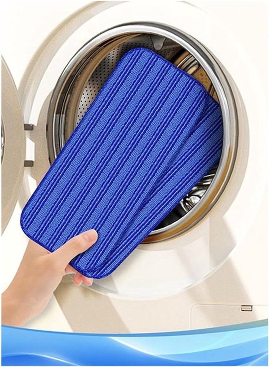 Geschikt voor Swiffer Wet Jet microvezel dweilmatten - 3 reservekoppen - 12 inch nat en droog gebruik - dweildoeken