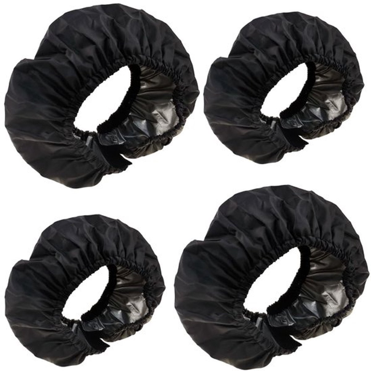 4-delige wielenhoes voor kinderwagen, waterdichte wielenhoes, kinderwagenhoes, rolstoel beschermhoes, stofdichte kinderwagenaccessoires