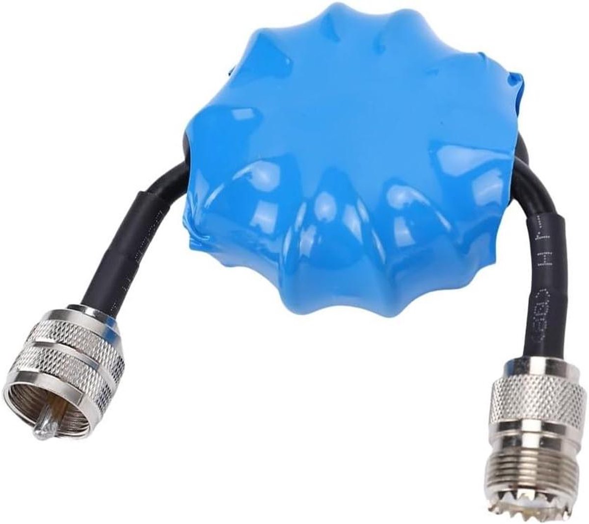 Kortgolfsmoorspoel - Ferrietkern Balun - RF Signaal Verbeteren - Breedband Ondersteuning - 45 mm - Blauw