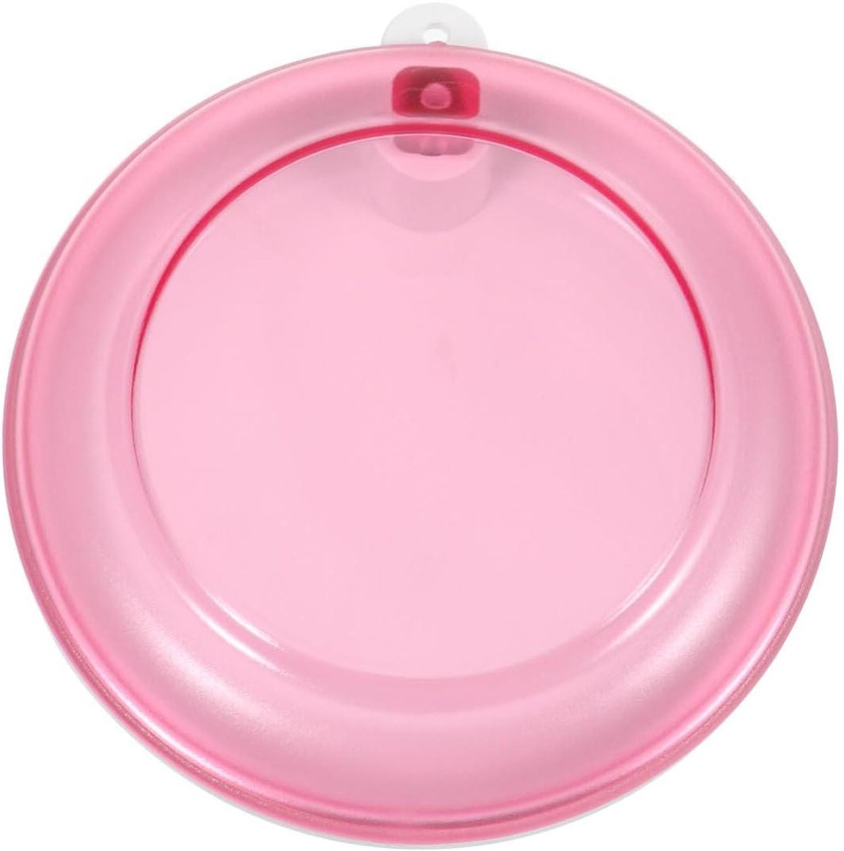 Reisprothese Doosje - Kunstgebit Houder - Hygiënisch Opbergen - Draaimechanisme - 9x9x2.5cm - Roze