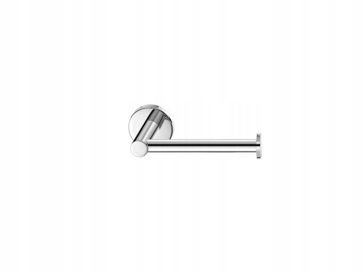 Merkloos Chromen Wandhouder voor Toiletpapier - Modern Design