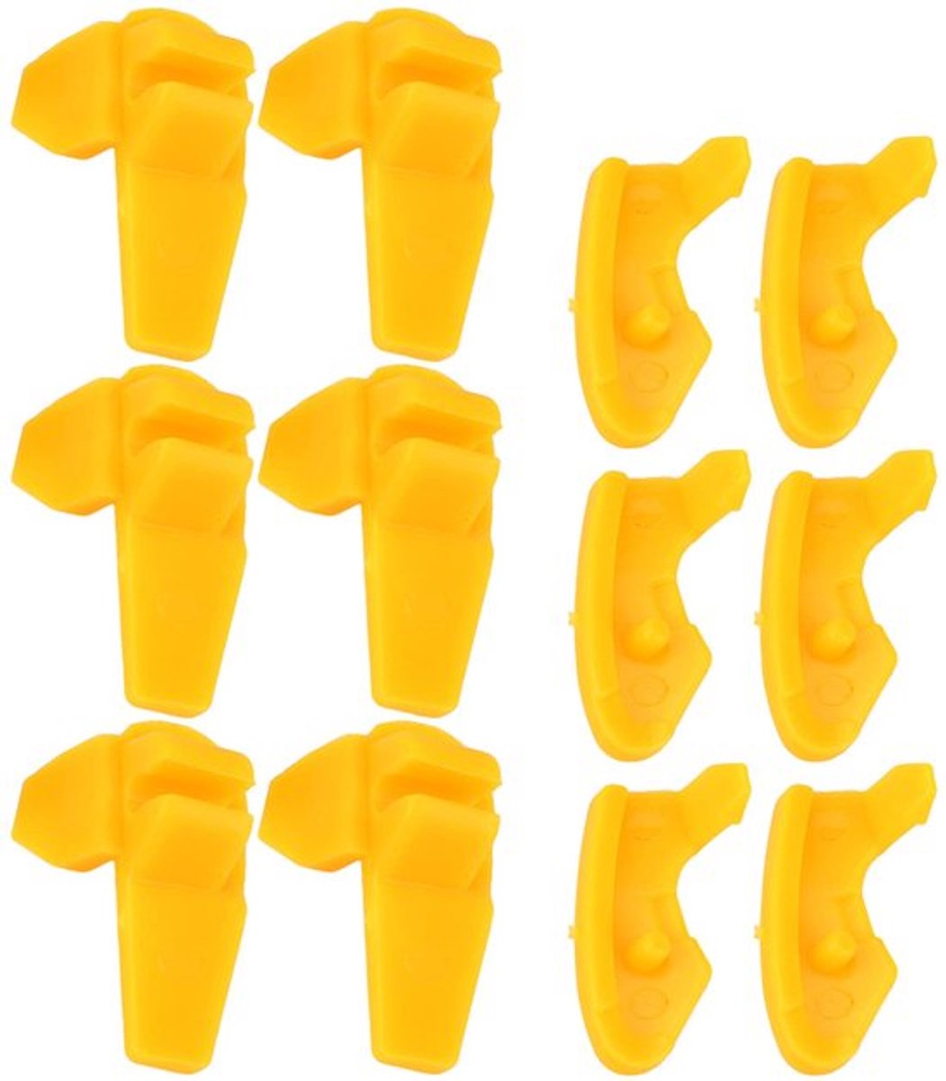 Nylon Bandenwisselaar, Set van 6 Bandenmontagebeschermers met Eendenkopinzet, Universele Bandenwisselaccessoires voor Velgbescherming