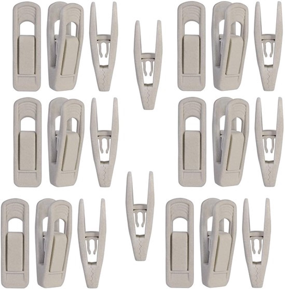 20 stuks dikke fluwelen hangers clips sterke vinger broek clips antislip kleding clip slanke lijn vingerclips set voor hangers rokken