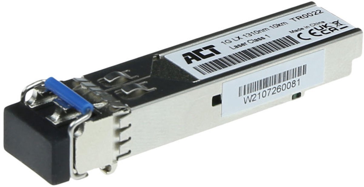 ACT SFP LX transceiver gecodeerd voor HP Procurve J4859C