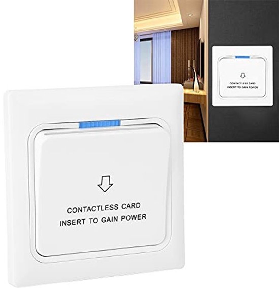 Hotel Energie Besparingsschakelaar - 5 Stuks - Magnetische Kaart met Power Sensor