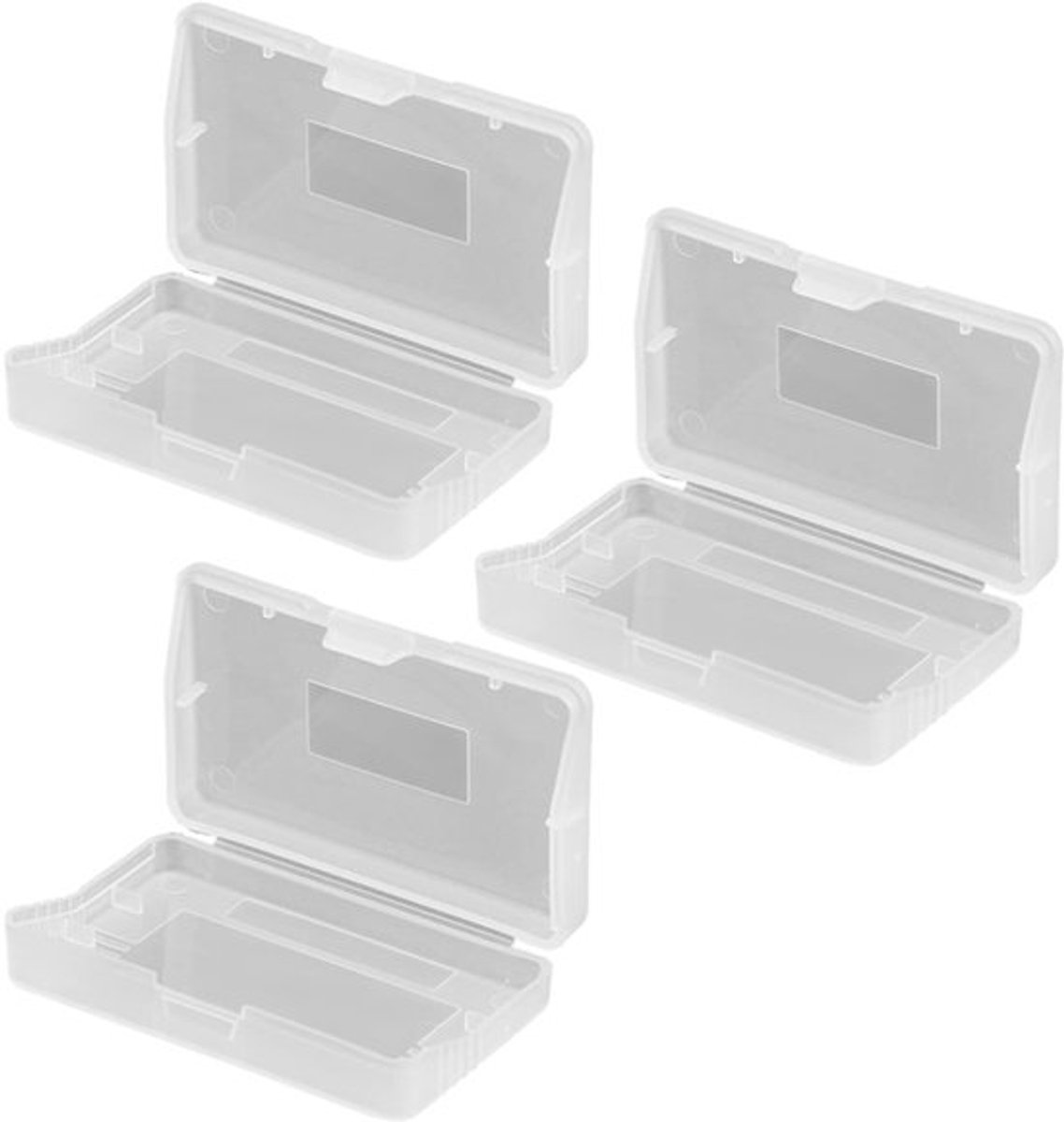 【Aprilcadeau】10 cartridgehouders voor GBA, transparante stofwerende cartridgehouder voor Nintendo Game Boy Advance (GBA)