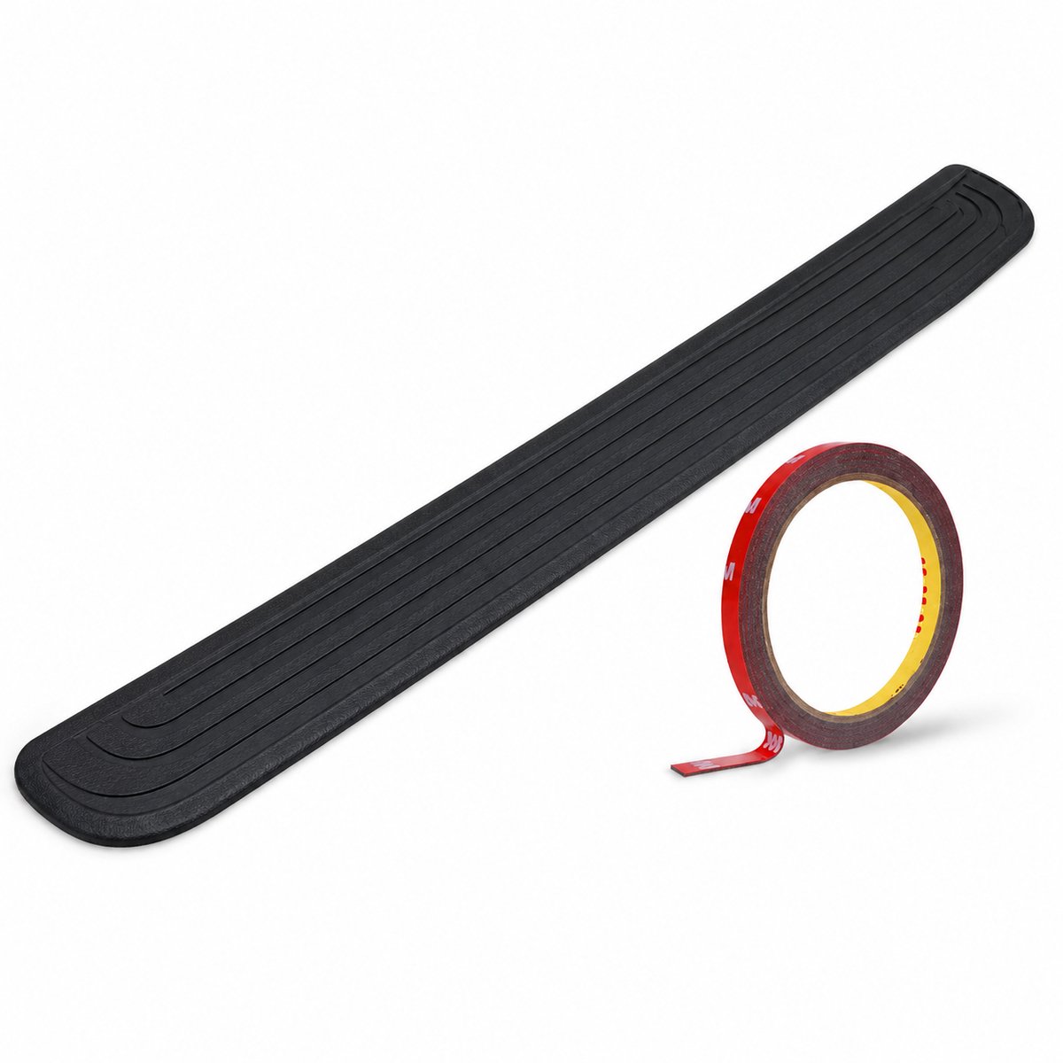 Joiride - Bumperbeschermer Auto - Kofferbak Bescherming & Achterbumper Beschermlijst - Anti-Kras & Antislip Rubber Strip - Universeel - PROTEKSTRIP