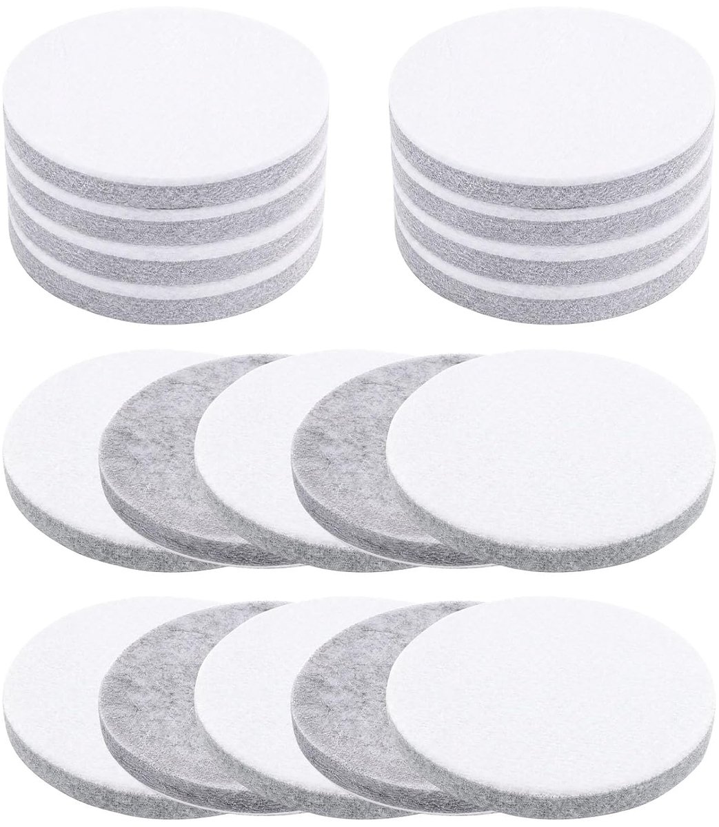Polijstpads 50 mm - Polijstvilt - Klittenband - Geschikt voor autopolijstmachines - ShopVlot