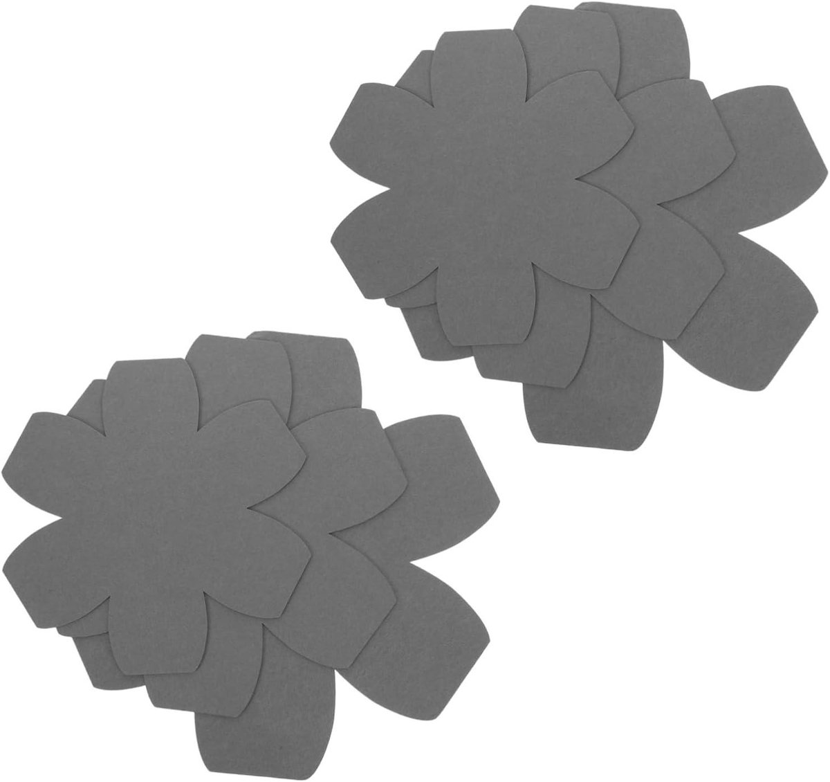 Pannenbeschermers - Scheidingspads Kookgerei - Kookgerei Beschermen - Anti-slip - 6 Stuks - Grijs
