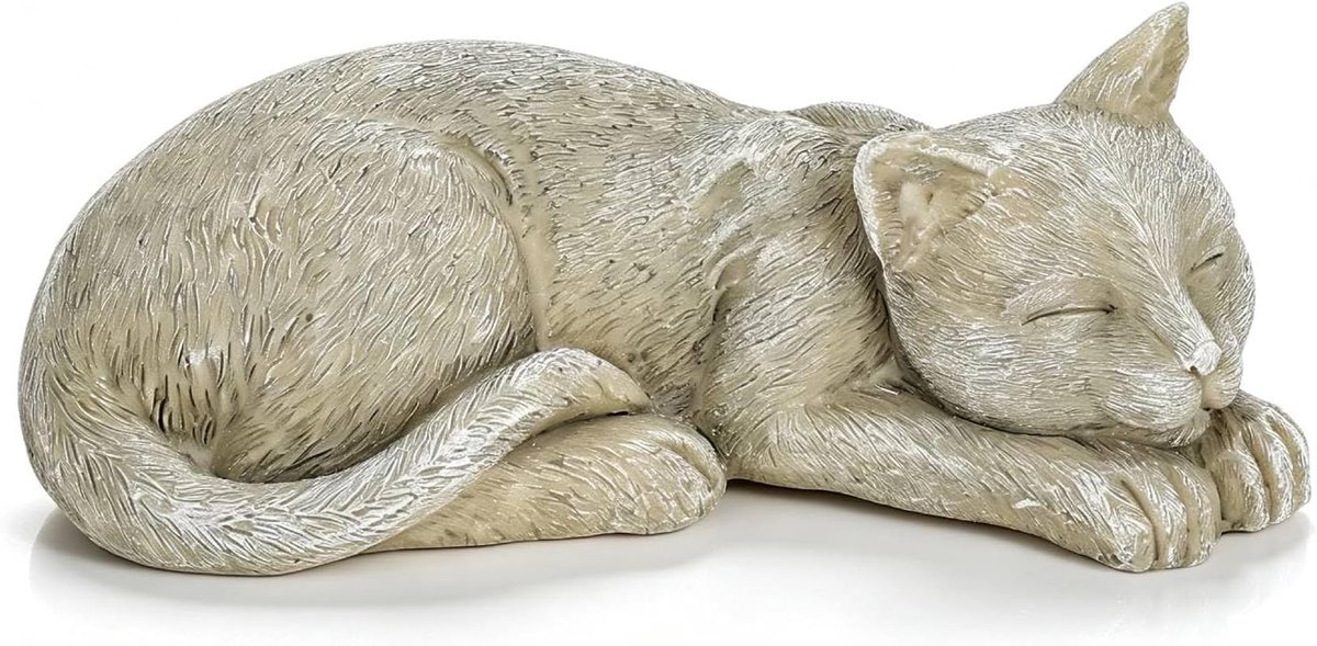 Huisdier gedenkstenen - Kat figuren - Persoonlijk te graveren - Herinnering aan uw trouwe vriend - ShopVlot
