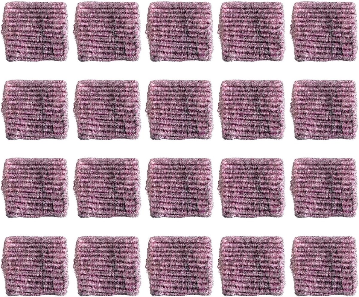 Keukenreinigingsspons 20 Stuks - Roestvrij staal en zeeppoeder - Voor grills en kachels - Effectieve reiniging - ShopVlot