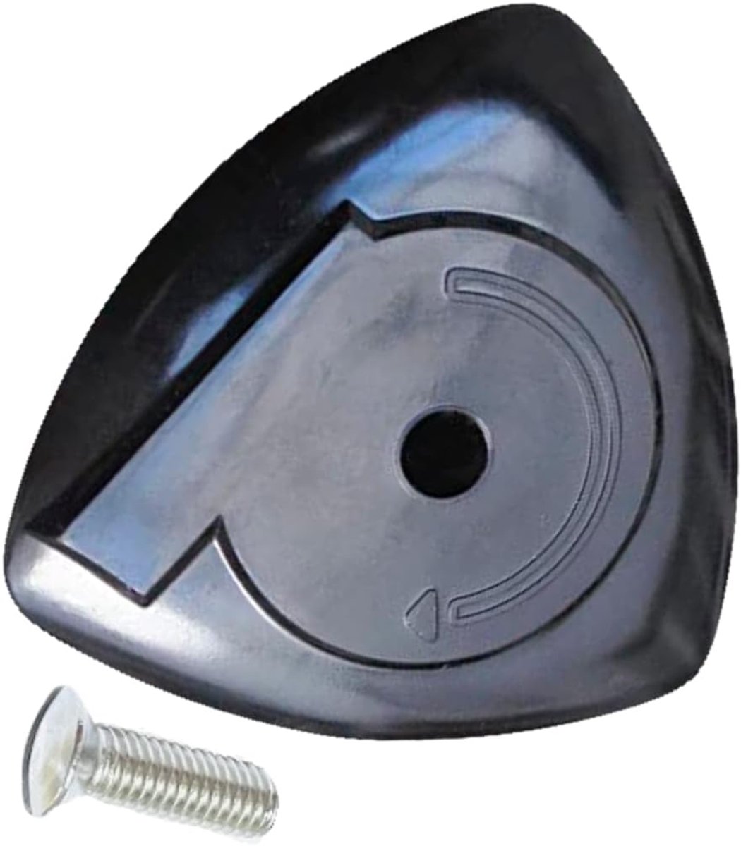 Pan knop verstelbaar 8 x 8 x 2.5 cm - Bakelieten knop - Vervangingsonderdeel voor Magefesa - Eenvoudige installatie - ShopVlot