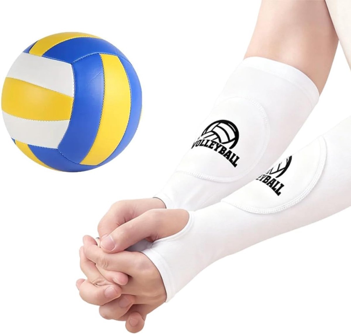 Volleybalarmbeschermer L - Anti-slip armbeschermers - Ademend polyester - Bescherming tijdens training - ShopVlot