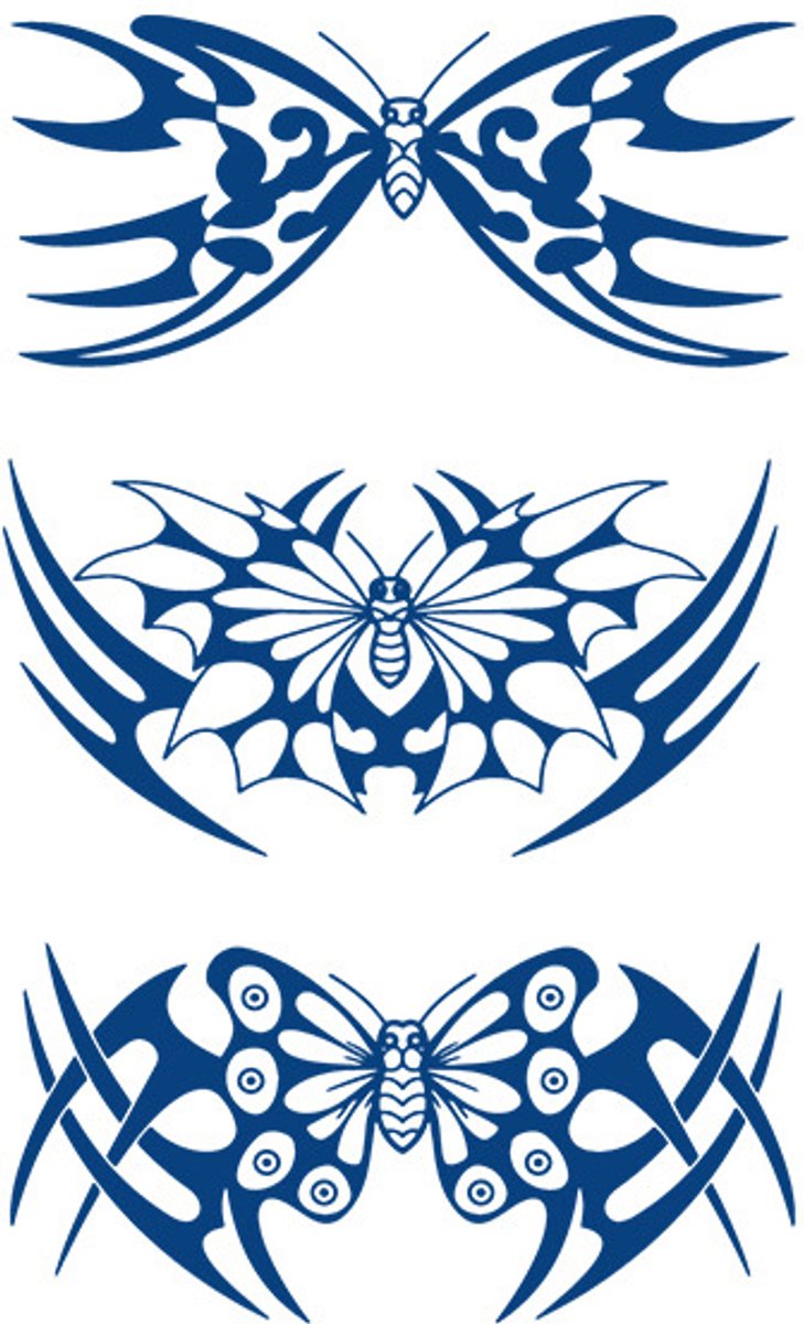 Tijdelijke tattoo Tribal sierlijk 2 weken