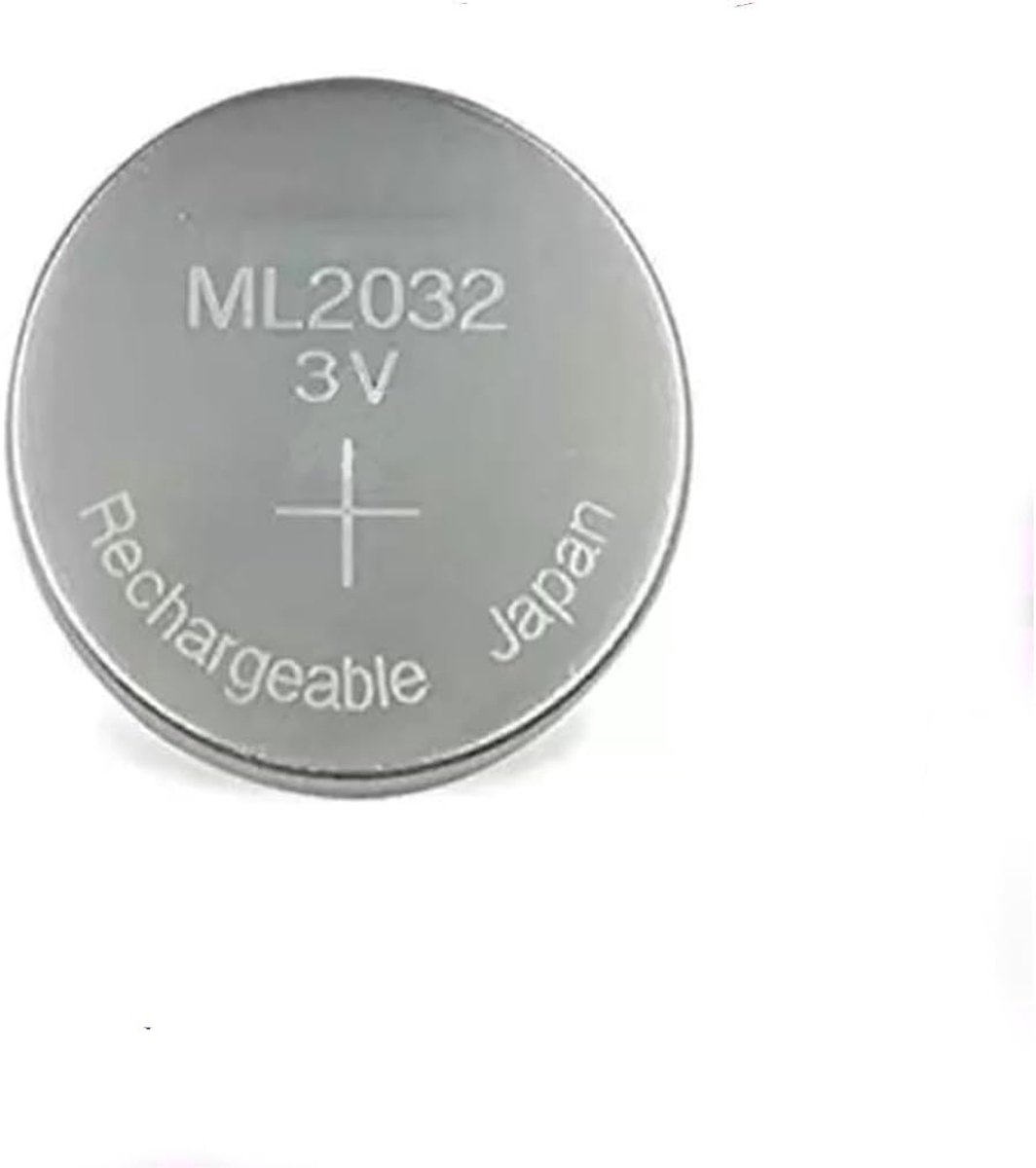 ML2032 oplaadbare batterij - 3 V - 65 mAh - geschikt voor Logitech K750 toetsenbord - ShopVlot