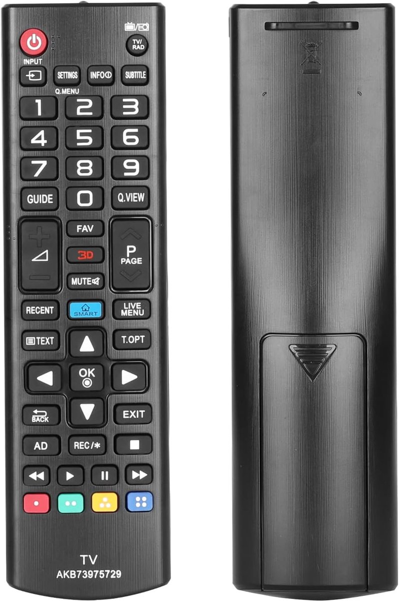 Afstandsbediening AKB73975729 - Vervangend model - Geschikt voor LG TV's - Eenvoudig in gebruik - ShopVlot