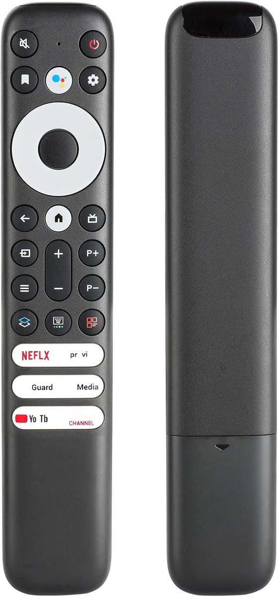 Afstandsbediening TCL Smart TV 4K UHD - Vervangingscontroller - Netflix, PrimeVideo, YouTube knoppen - ShopVlot