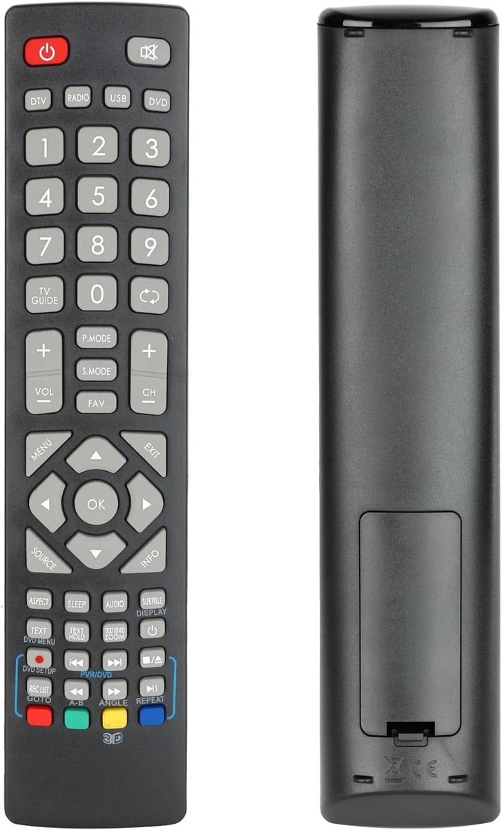 Afstandsbediening SHWRMC0103 - Vervanging voor Sharp Aquos TV - Geschikt voor diverse modellen - Eenvoudig in gebruik - ShopVlot