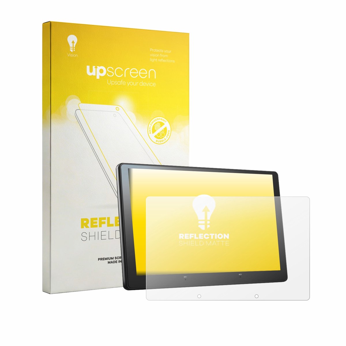 upscreen - Screenprotector voor Atoto A7 10.1" - Folie Beschermfolie anti glare matte