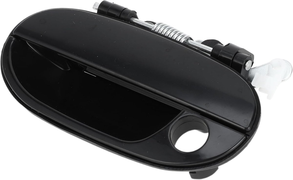 Buitendeurgreep Auto - Links - Zwart ABS - Geschikt voor Hyundai Accent 1995-1999 - ShopVlot