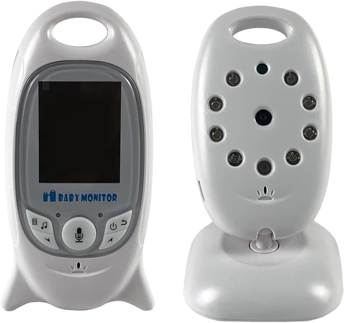 Babymonitor met audio-video en nachtzicht - slaapcontrole voor baby's - helder beeld - veilige nachten - ShopVlot