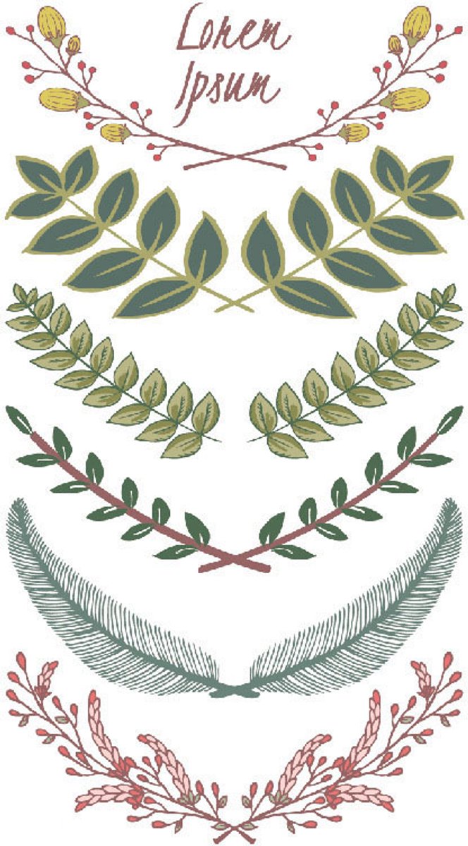 Tijdelijke tattoo Botanical Grace 3 dagen