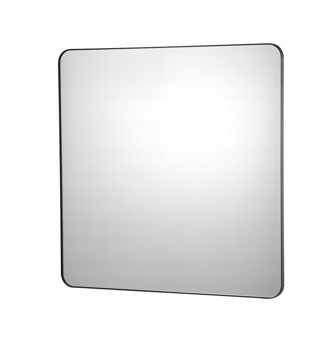 Moderne wandspiegel 91x91 cm met aluminium frame
