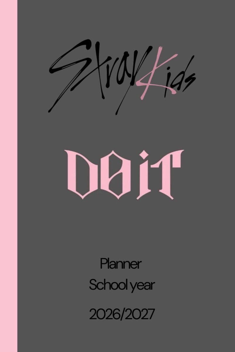 Planner 2026 - 2027 - Stray Kids - A5 formaat - Perfect voor fans - ShopVlot