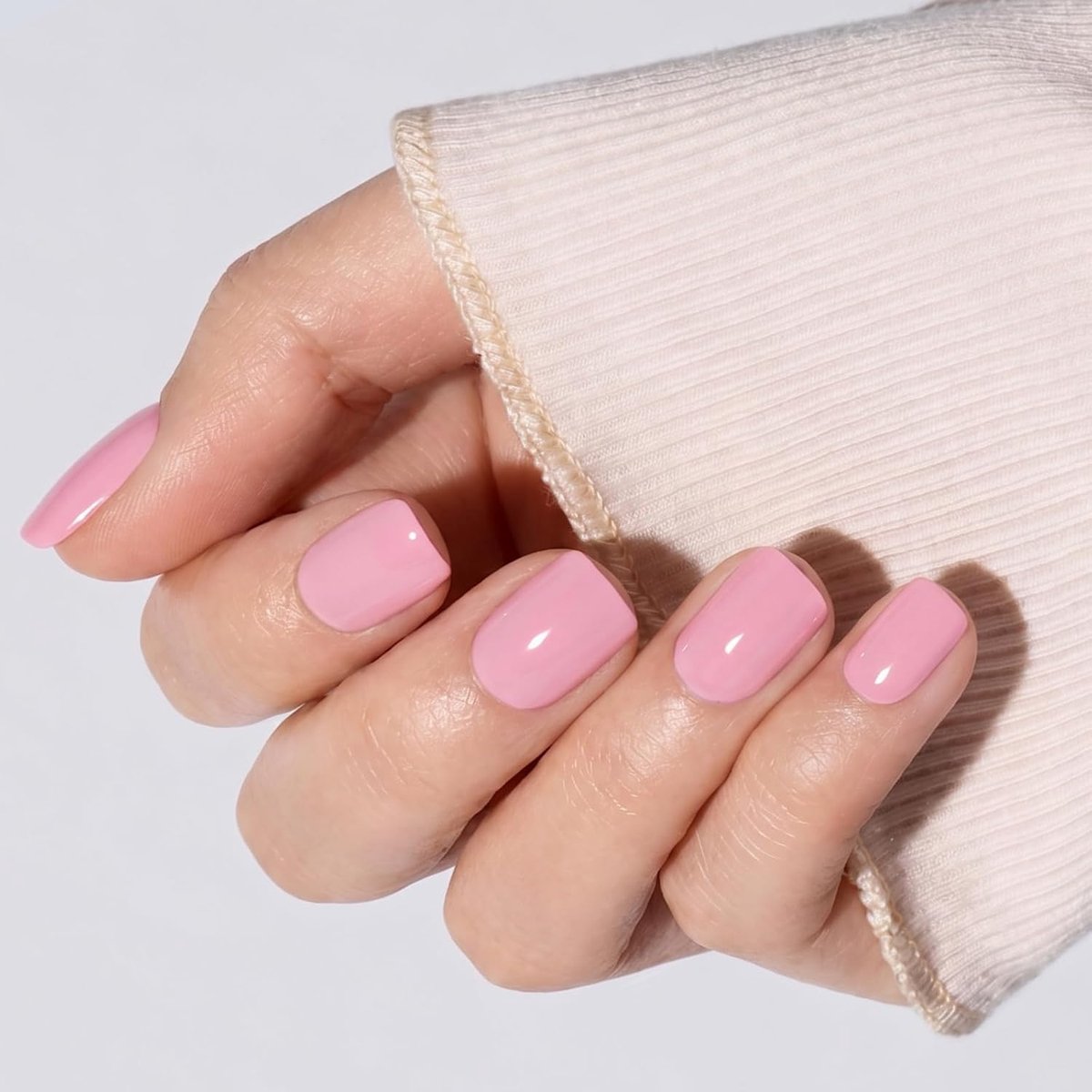 Valse nagels 15 stuks - Franse stijl - Naakt design - Eenvoudig aan te brengen - ShopVlot