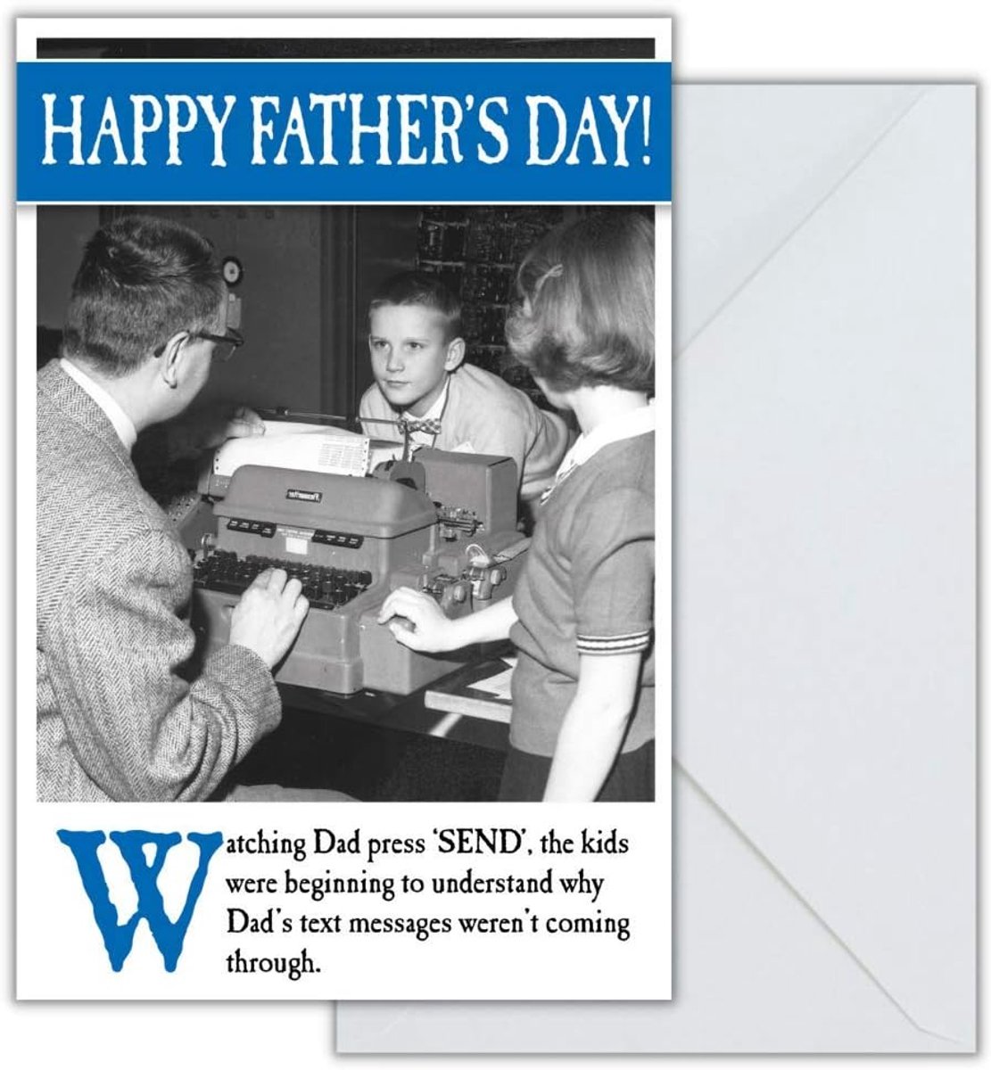 Vaderdagkaart voor papa - humoristisch - grappige tekst - perfect voor een lach - ShopVlot