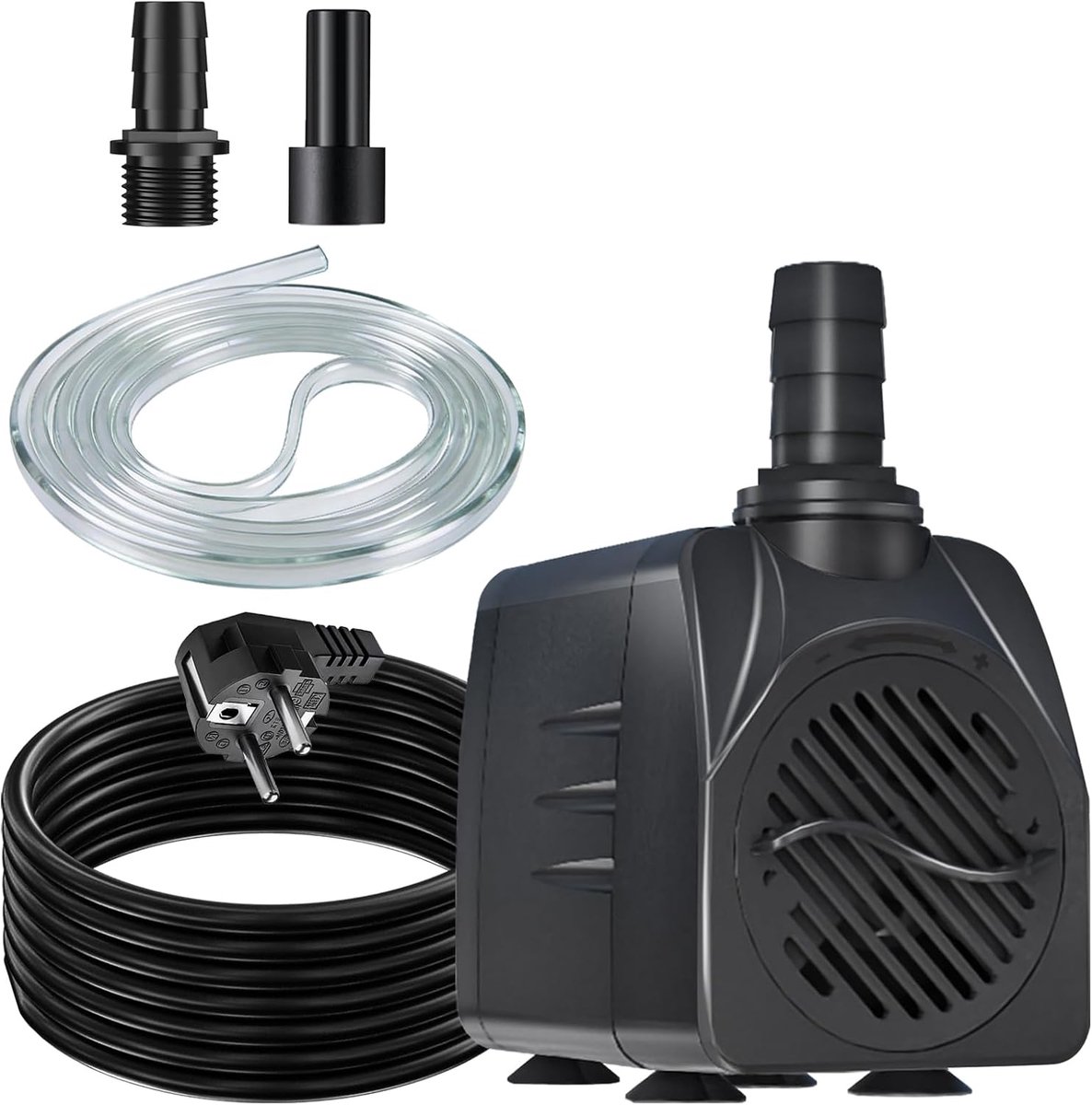 Dompelpomp 160GPH - 600L/H 10W - droogverbrandingsbescherming - ideaal voor vijvers en aquaria - ShopVlot