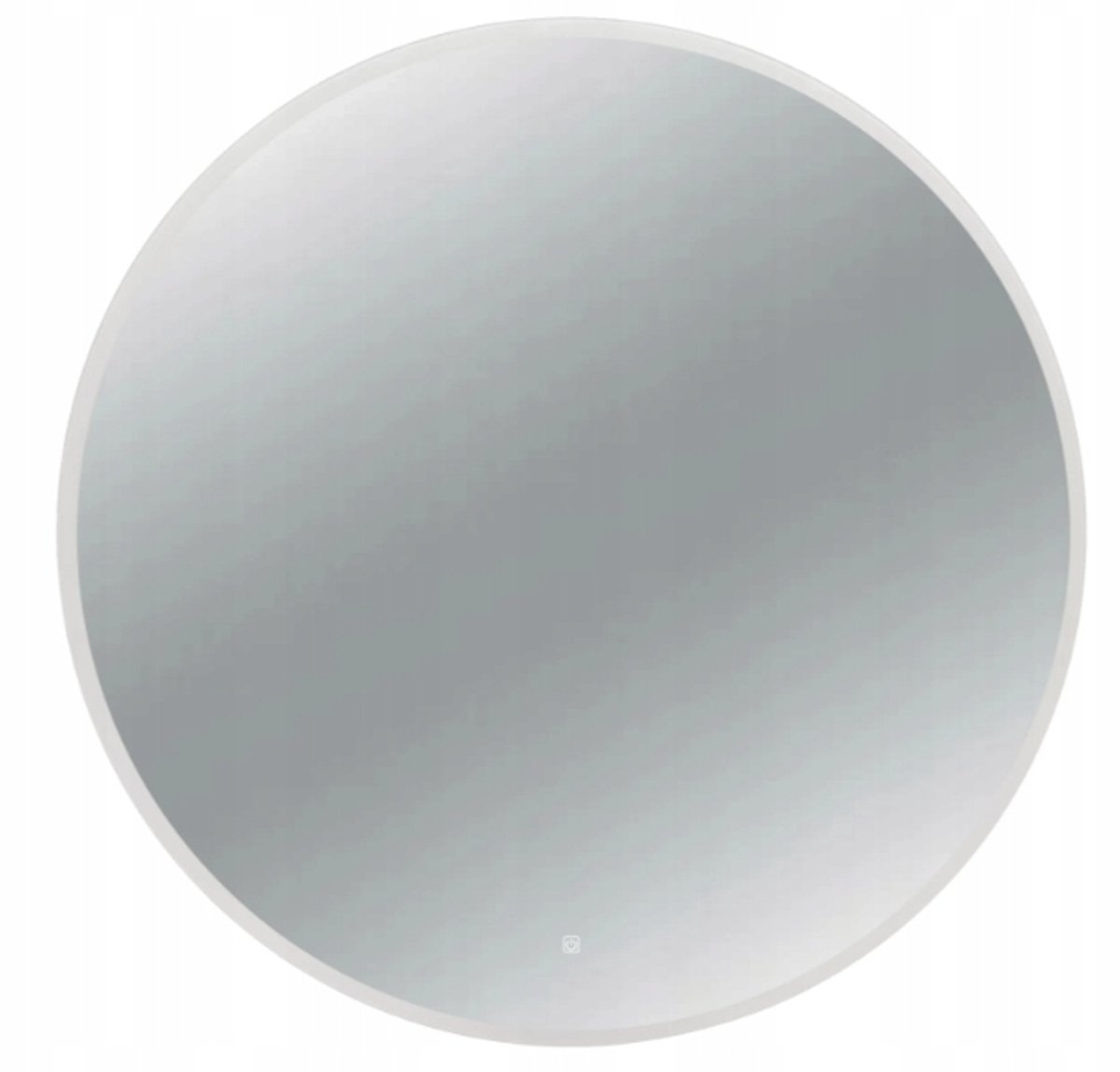 Merkloos Rond Wandspiegel 90 cm met LED Verlichting