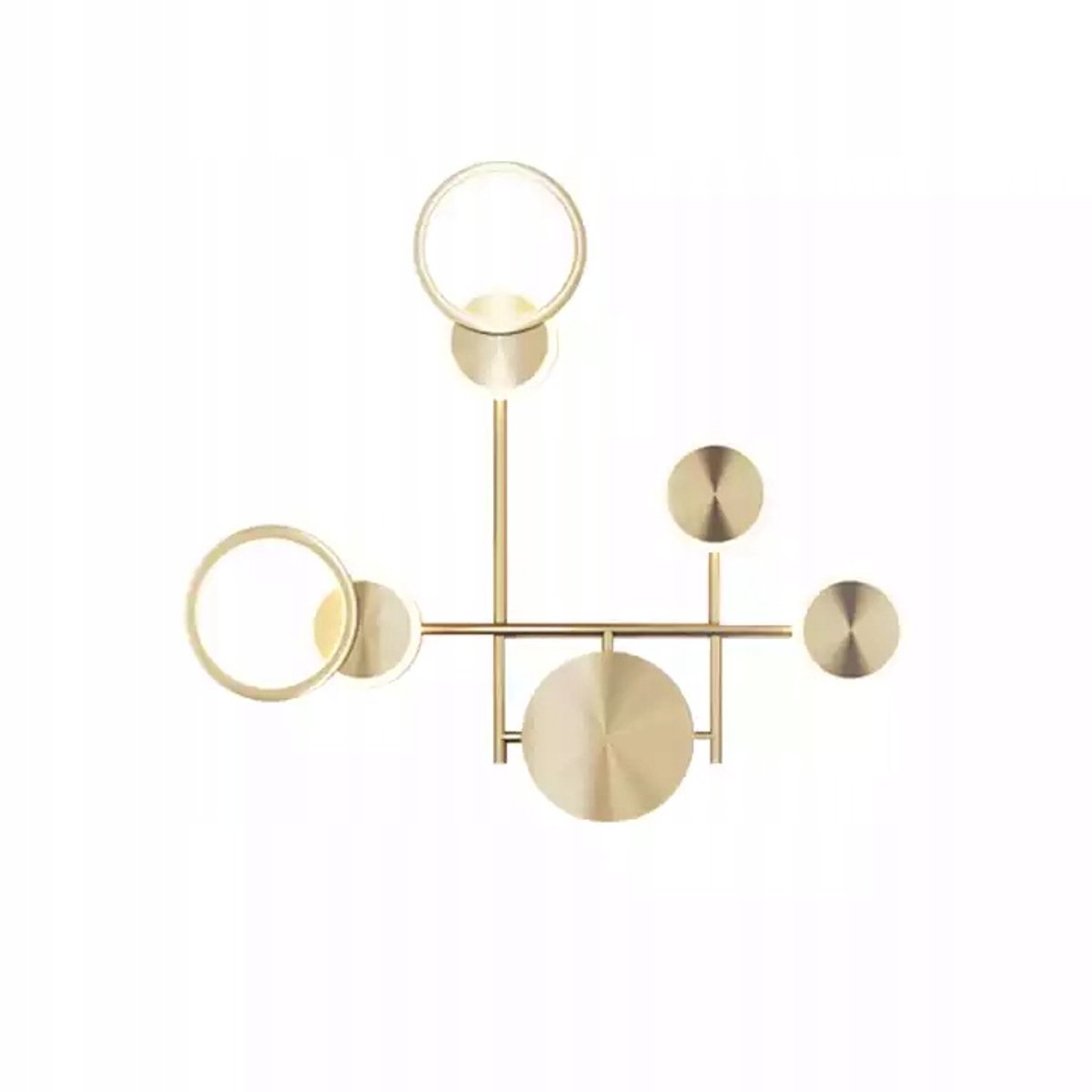 Moderne LED wandlamp Goud - Stijlvol en Uniek Design